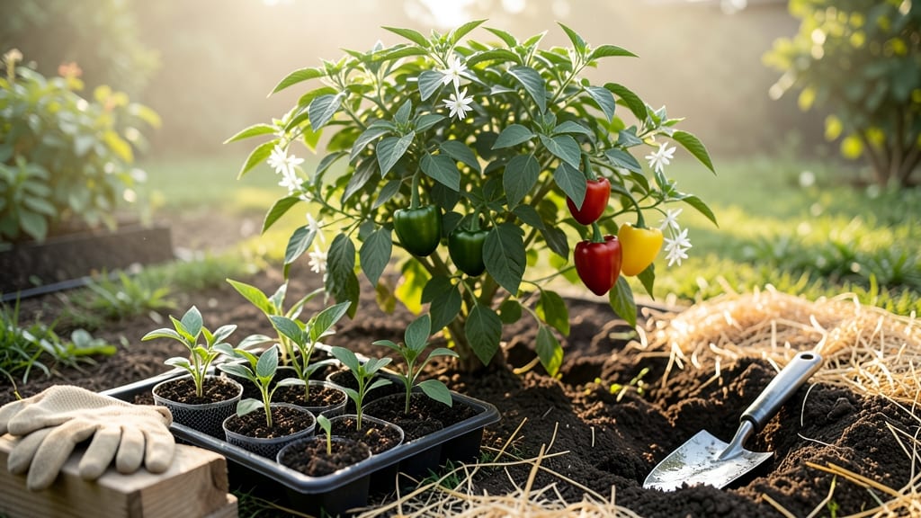 When to Plant Bell Peppers in NC: Frost-Free Window by Zone 7a-8b Varieties