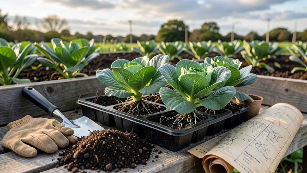 When to Plant Cabbage in Zone 6b: 4-Week Window Before Last Frost for Head-Starting Success
