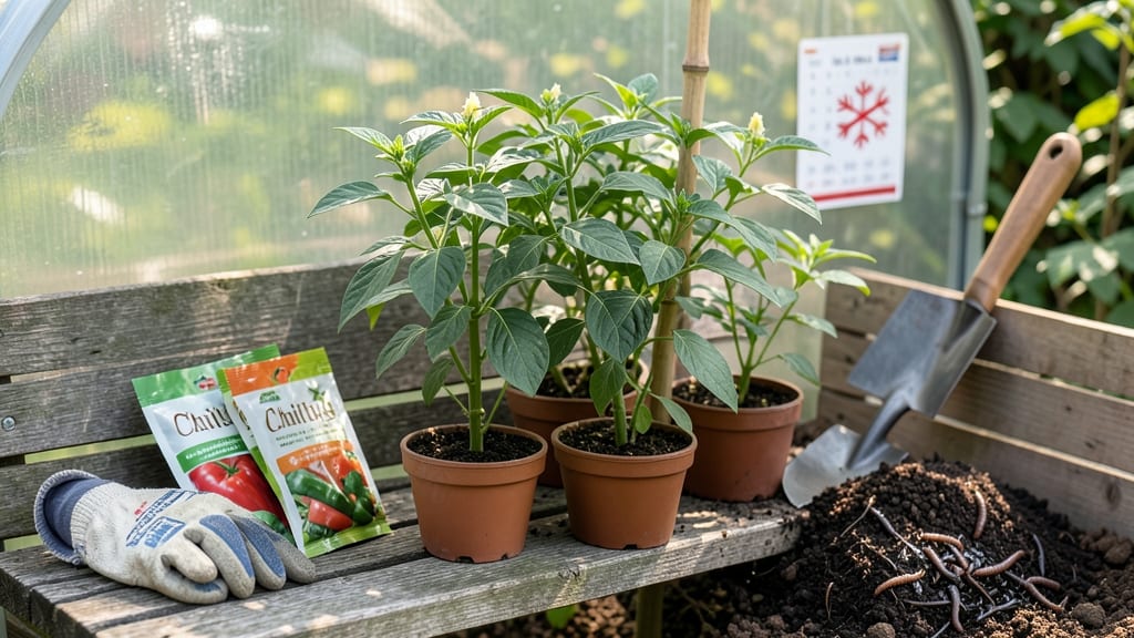 When to Plant Chillies in the UK: Soil Temp & Frost-Free Deadlines by Region