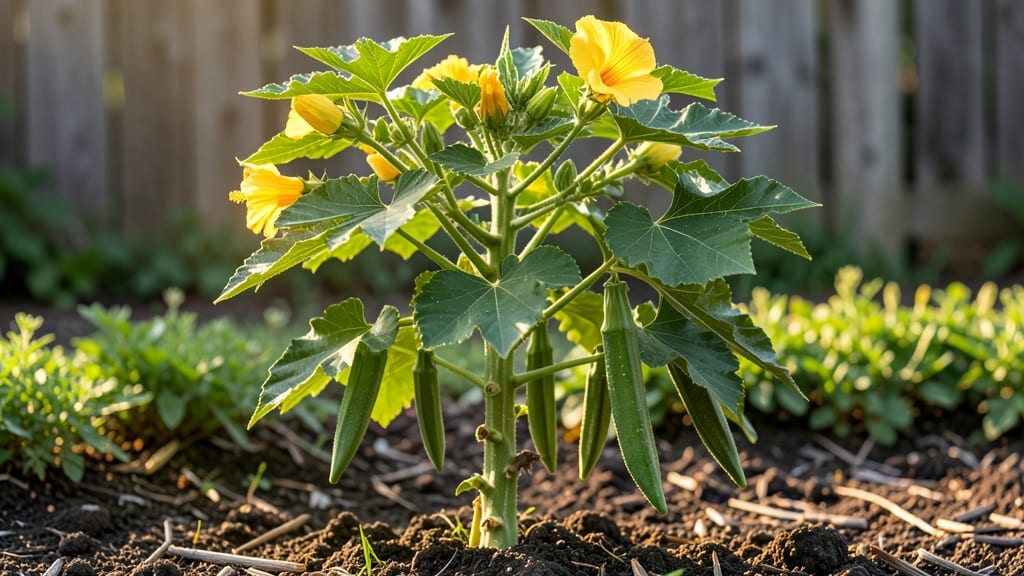 How Tall Do Okra Plants Grow: Height Guide by Variety and Spacing Needs