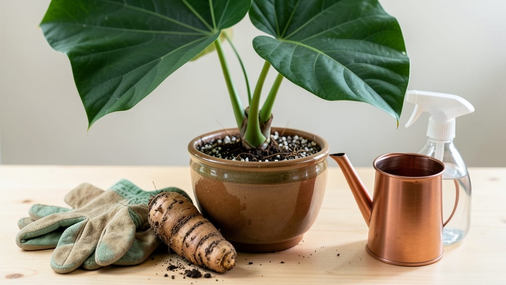 When to Plant Elephant Ear Bulbs in Pots: Container-Friendly Timing for Bold Foliage