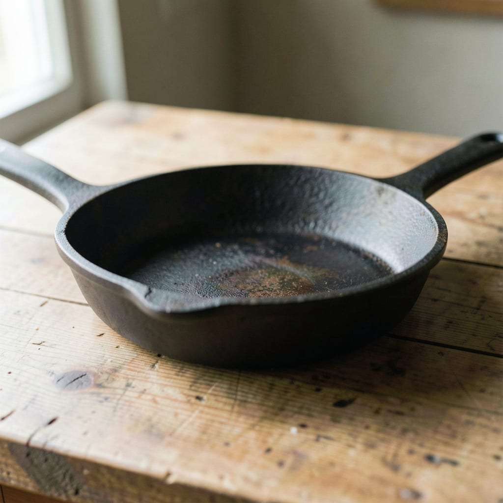 The cast iron skillet