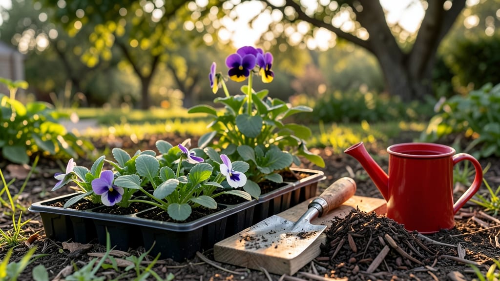 When Is the Best Time to Plant Pansies in Georgia: Fall & Spring Timing for Year-Round Color